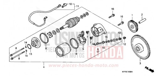 MOTEUR DE DEMARRAGE SH1501 de 2001